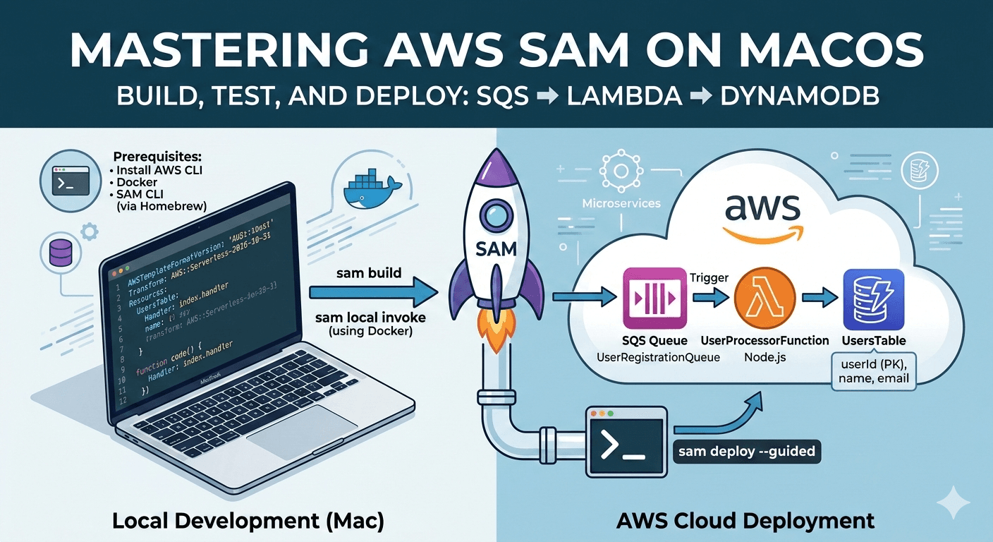 From Console to Code: Building an Automated SQS-to-DynamoDB Pipeline with AWS SAM